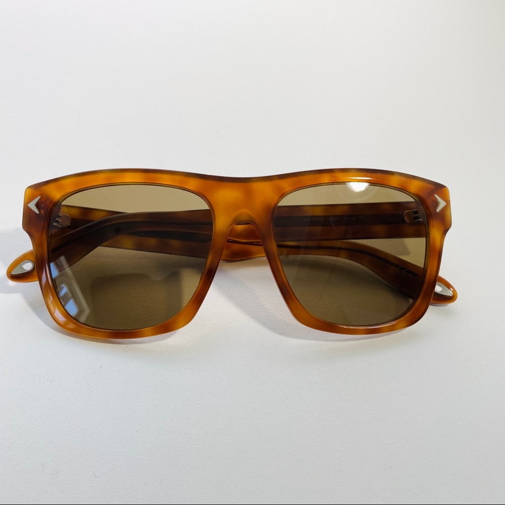 Givenchy Square Brown Sunglasses - image 7